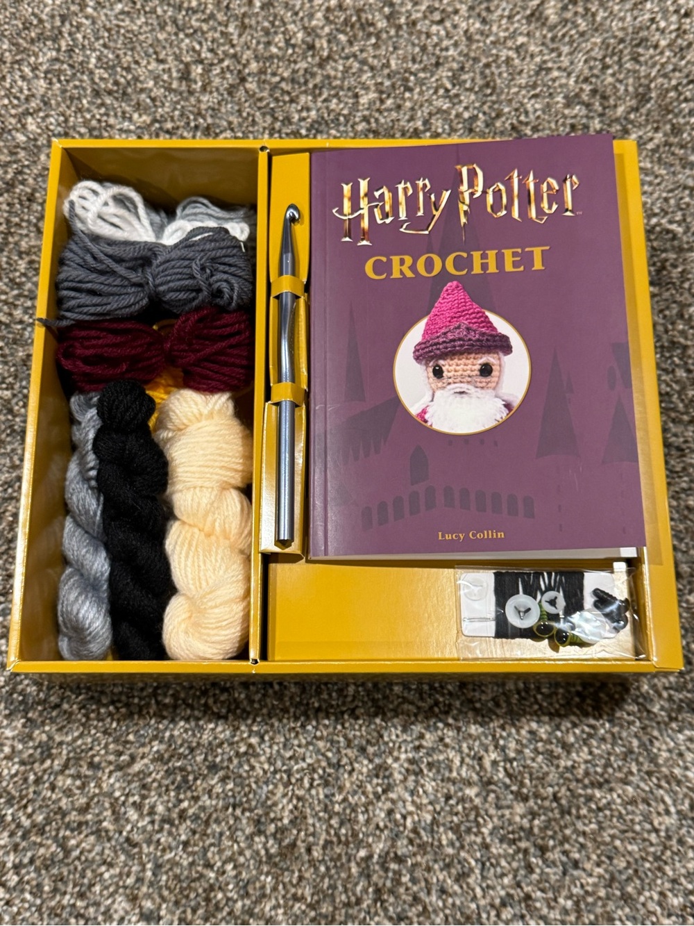 Harry Potter Crochet Kit: open box: never used